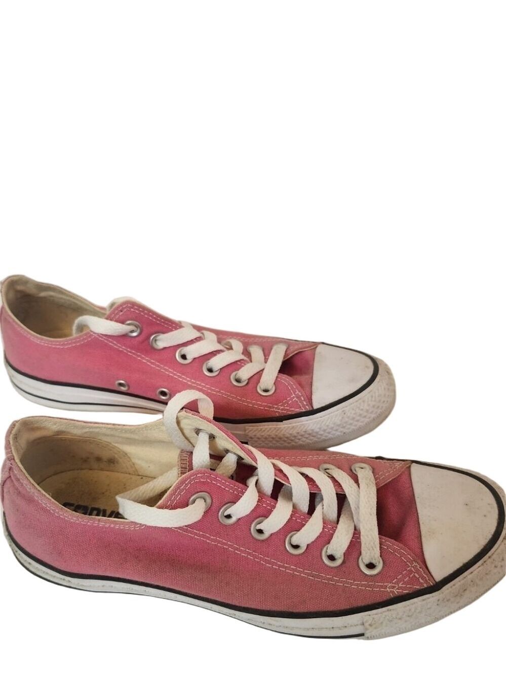 Converse Chuck Taylor All Star Low Top Sneakers Raspberry Pink Women’s Size 8 - Picture 5 of 7